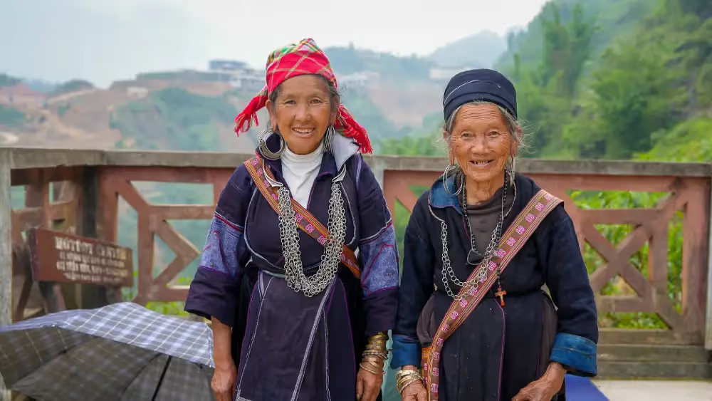 Local hosts in Northern Vietnam