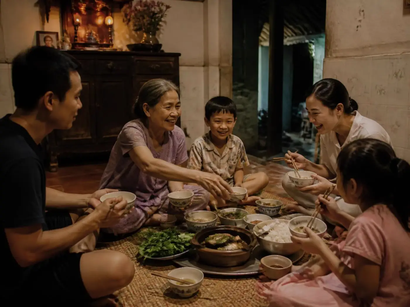 Home Dinners with Families